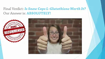 Snow Caps Glutathione Review