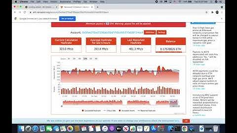 How to change minimum payout NanoPool in HiveOS