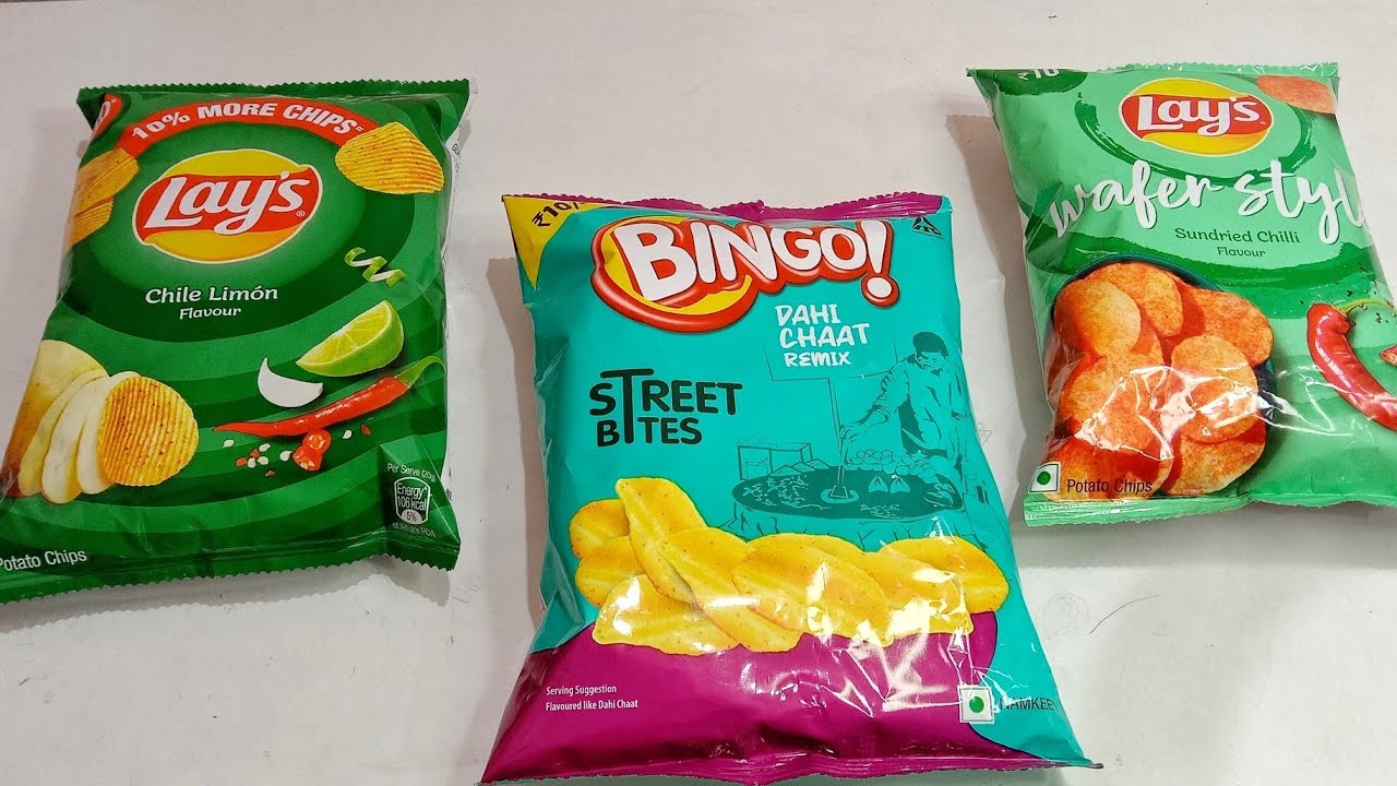 New flavour Lay's Chips Bingo Dahi Chaat lays Chips YouTube