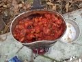 полевая кухня спагетти под соусом (Spaghetti food)