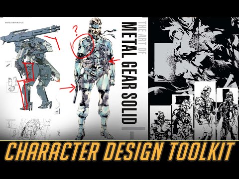Concept artist reacts to Metal Gear Solid Series Character Design- Analysis