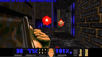 [DOOM 2] Swim With The Whales - MAP02 "Ride The Dolphins" UV-Max in 16:58.20