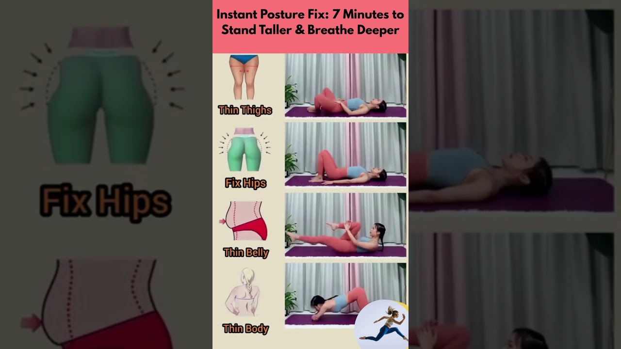 Instant Posture Fix 7 Minutes to Stand Taller & Breathe Deeper