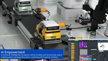 🚗 Experience Automotive Manufacturing by Robot — in the Classroom