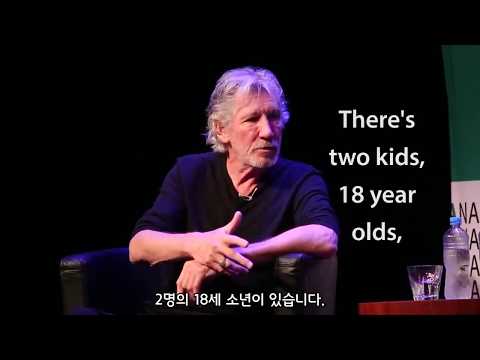핑크 플로이드의 보컬 로저 워터스 팔레스타인에 대해 목소리를 높이다.