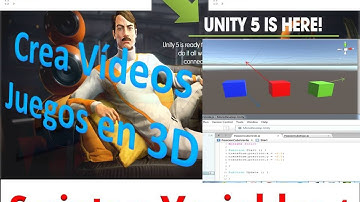 UNITY 5 3D - Scripts y Variables 1 | Variables comunes o simples.