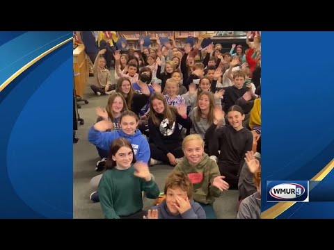 New Hampshire weather school visit: New Boston Central School