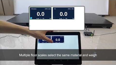 Digital junction box improve your floor scale weighing
