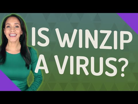 वीडियो: क्या विनज़िप में वायरस हैं?