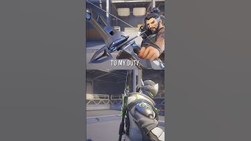 (No. 4) Genji and Hanzo interaction - Overwatch 2