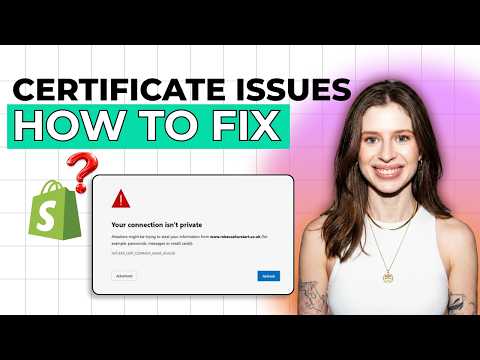 Como Corrigir Problemas de Certificado SSL no Shopify [Guia Completo 2026]