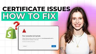 How to Fix SSL Certificate Issues in Shopify [2026 Full Guide]