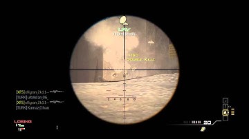 mw3 double kill feed