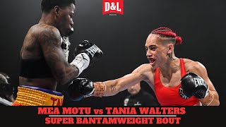 Mea Motu vs. Tania Walters | Womens IBO Super Bantamweight World Title Fight