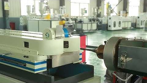 High speed 30m/min single wall corrugated pipe machine pe flexible corrugated pipe making machine