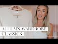 PLANNING MY AUTUMN OUTFITS 🍂 Classic Autumn Wardrobe Essentials + How To Style // Fashion Mumblr Ad