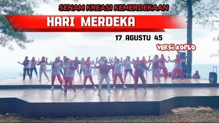 SENAM KREASI KEMERDEKAAN 17 AGUSTUS 45 VERSI KOPLO || SENAM TAMBAKROTO || @sanggarsenamatya8917