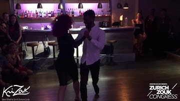 Walter Fernandes & Tais Benite - Samba de Gafieira improvisation at Zurich Zouk Congress