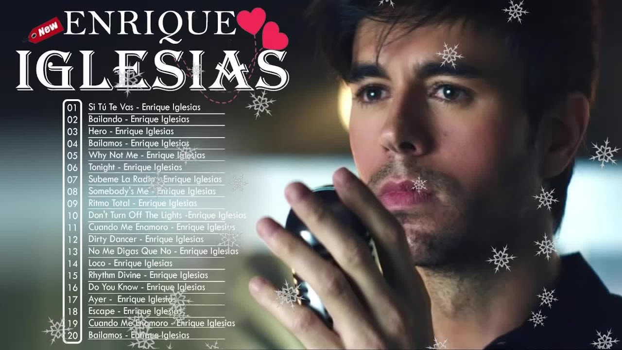 Álbum Greatest Hits 2023 de Enrique Iglesias - Las 20 mejores canciones