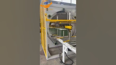 Automatic Horizontal Film Stretch wrapper orbital stretch wrapping machine