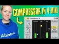 Learn compressor in 4 min  ableton live