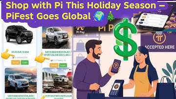 Shop met Pi COIN deze feestdagen! PiFest gaat wereldwijd! 🌍🎄