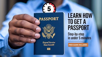 How to Get a U S  Passport 2025   Step by Step Guide