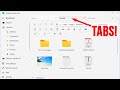 Use windows 11 file explorer style tabs in windows 10 with the shrestha files file manager app
