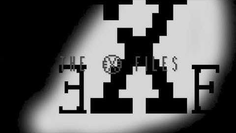 eXe files intro (8 bit X files)