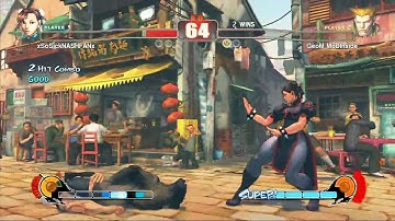 GeoM MoDInside (Guile) vs xSoSickNASHFANx (Chun Li) 03