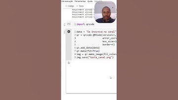 QRcode com python #shorts