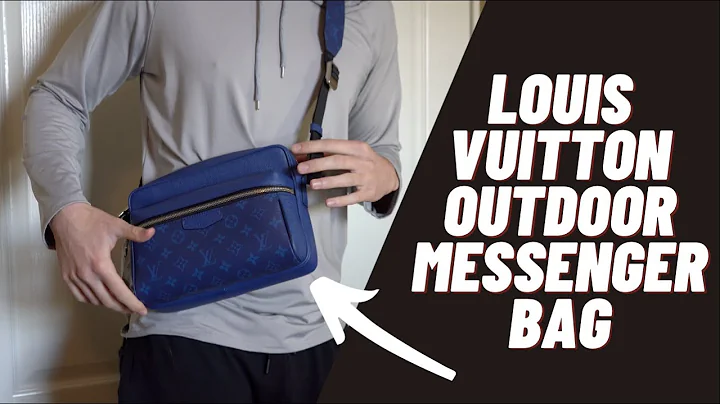 Louis Vuitton Outdoor Messenger Bag Review (Monogram Pacific Taiga Blue by Virgil Abloh)