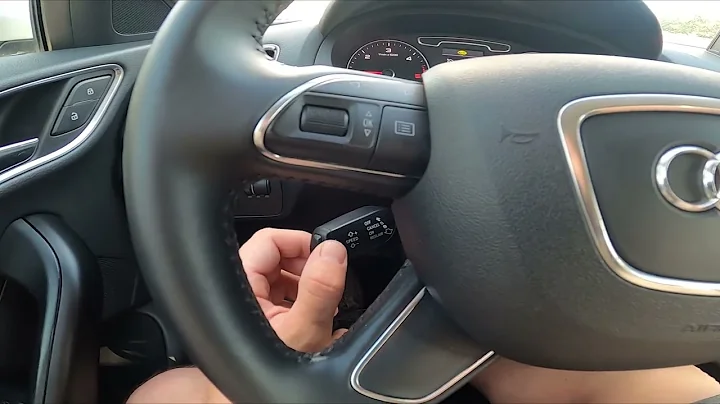 How to Enable or Disable Speed Limiter in Audi Q3 I ( 2011 – 2018 )