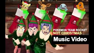 Pokemon Team Rocket Jessie James & Meowth Not Christmas Music Video