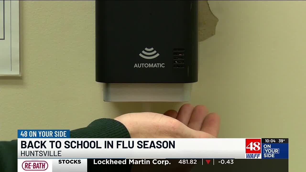 North Alabama goes back to school as flu continues to spread - YouTube