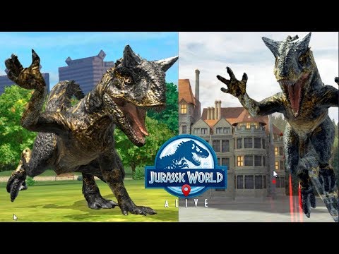 Видео: ПУРУСТАВР Динозавр гибрид Карнотавра Jurassic World Alive