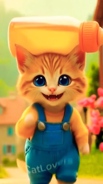 dobi dobi dam dam song || cute cat || 🤣 #funny  #shorts #dubidubidu