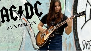 AC/DC - Back In Black (SHRED COVER) | Juliana Wilson