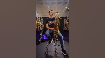 Jim plays the new Bettersax baritone! #saxophone #baritonesaxophone #bettersax