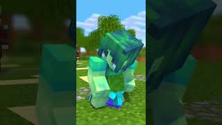 Help Herobrine Save Mom Zombie And Baby Zombie (Bad Liar - Imagine Dragons) #Shorts #Badliar