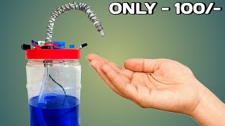 automatic hand sanitizer machine homemade | Automatic Alcohol Hand Sanitizer Dispenser | Hindi