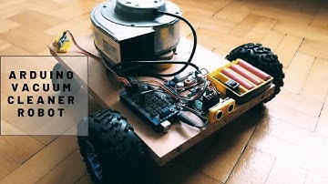 Vacuumbot (Arduino Uno Vacuum Cleaner Robot)