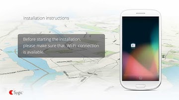 Sygic India for Android: Installation instructions