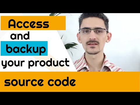 Access and backup your product source code  - CTO Tip #14