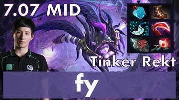 fy Templar Assassin MID | Tinker Rekt | 7.07 Update Patch Dota 2 Gameplay Pro MMR
