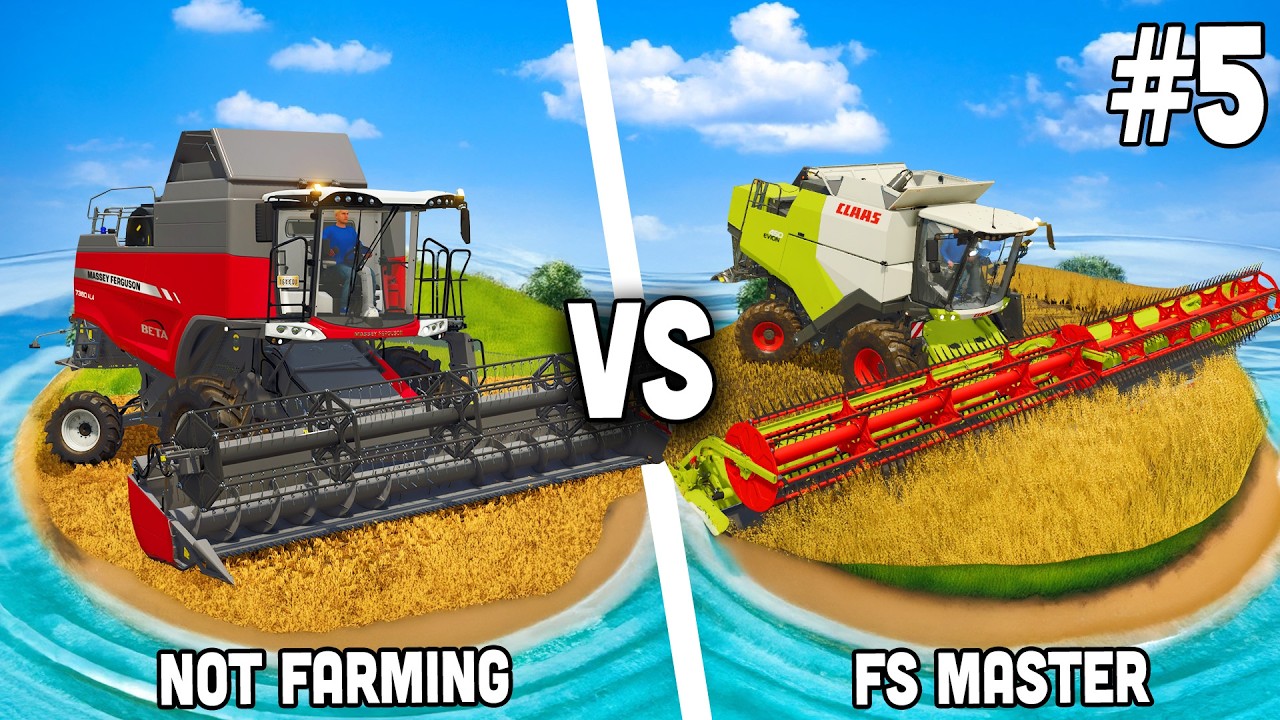 0$ START on the ISLANDS! 🚜 1vs1 with @FSMaster.official 🌴🚜 #5