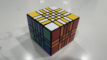 6x6x4 Floppy Cuboid Twisty Puzzle Demonstration (Post-Processed)