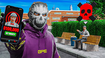 Placing Bounty On Unsuspecting Players In GTA 5 RP