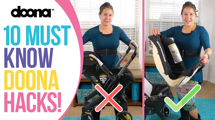 Doona Car Seat / Stroller - 10 Hacks da conoscere