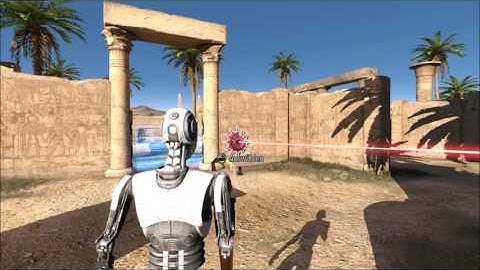 The Talos Principle - Walkthrough - Level B1 - Window Through a Door (Yellow)